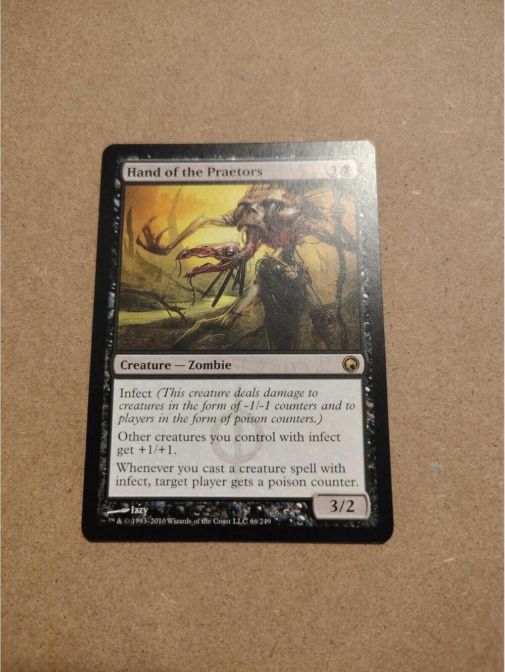 MTG Hand of the Praetors Zombie Creature gently played